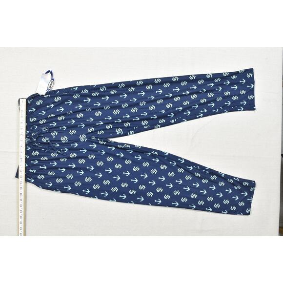 NEW Concepts Sport NHL Seattle Kraken Mens Lounge Pajama Pants Navy Blue Size S - Picture 3 of 8